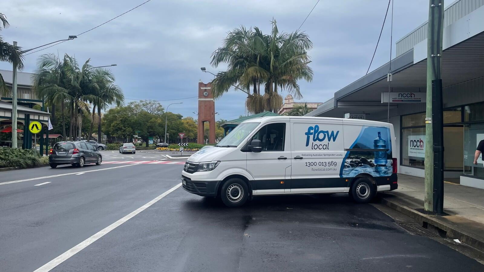 Flow Local | Delivery Van Grafton